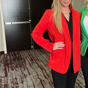 Red Women’s Blazer